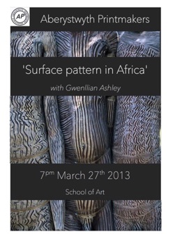 Gwenllian Ashley
Surface Pattern in Africa Gwenllian Ashley
Surface Pattern in Africa